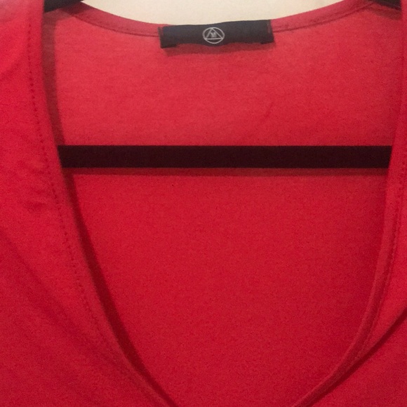 ❌S O L D ❌MISSGUIDED Red Body Suit - Picture 3 of 5